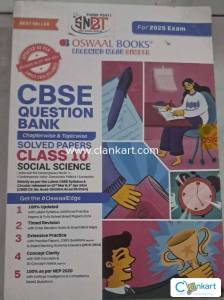 OSWAAL CBSE Question Bank - Solved Papers Class 10 Social Science