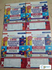 OSWAAL CBSE Sample paper for class 12(4BOOKS)