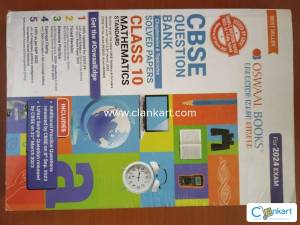OSWAAL CBSE question bank solved for class10