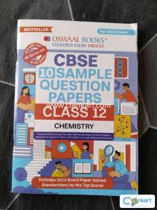 OSWAAL CHEMISTRY SAMPLE PAPER FOR CLASS 12