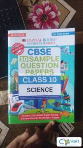 OSWAAL CLASS 10 SCIENCE SAMPLE PAPERS(SET OF 10)