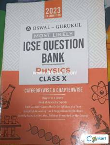 OSWAAL GURUKUL ICSE Question BANK PHYSICS CLASS 10TH