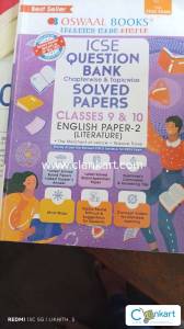 OSWAAL ICSE QUESTION BANK ENGLISH LITERATURE CLASS 10TH AND 9TH