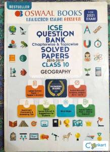 OSWAAL ICSE QUESTION BANK (GEOGRAPHY) FOR CLASS 10