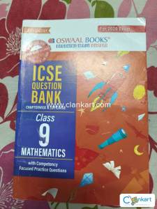 OSWAAL ICSE QUESTION BANK MATHS CLASS 9 2026 EXAM