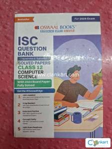 OSWAAL ISC [12] COMPUTER SCIENCE QUESTION BANK