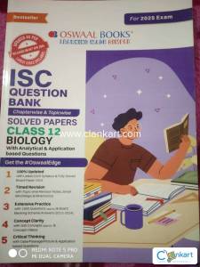 OSWAAL ISC BIOLOGY CLASS 12TH QUESTION BANK