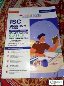 OSWAAL ISC ENGLISH 2 (LITERATURE) CLASS 12 2025