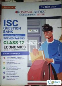 OSWAAL ISC QUESTION BANK (ECONOMICS) FOR CLASS 12