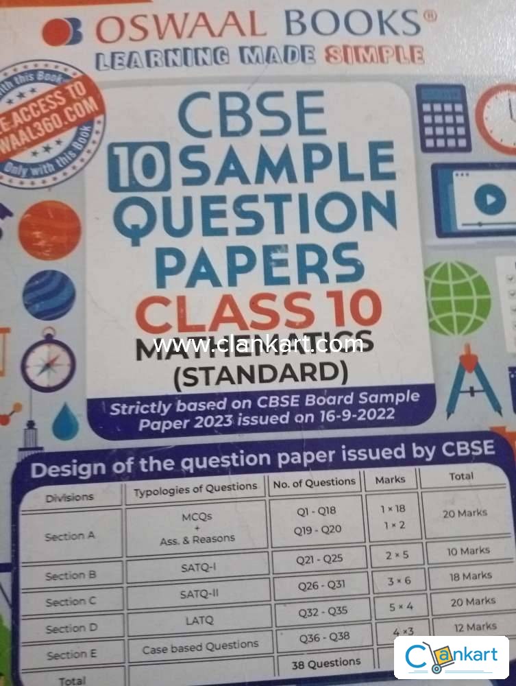 oswaal books for class 10 maths pdf download