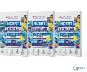 OSWAAL NCERT EXEMPLAR CLASS 11 PCM ( PHYSICS CHEMISTRY MATHEMATICS)