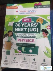 OSWAAL NEET UG 36 YEARS SOLVED PAPERS PHYSICS