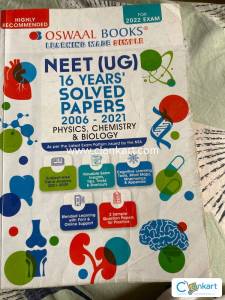 OSWAAL NEET ug 16 years solved papers