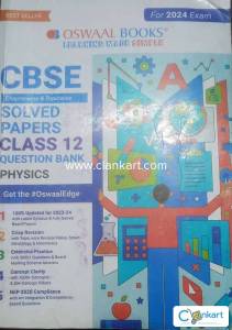 OSWAAL OBJECTIVE QUESTION BANK FOR CLASS 12 BOARDS 2025  LATEST PUBLI