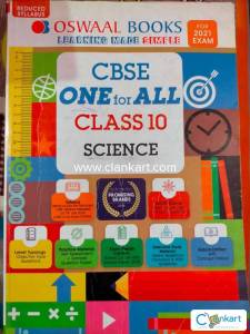 OSWAAL ONE for ALL science for class 10 (CBSE)