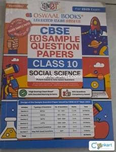 OSWAAL - Class 10 - Social Science - Sample Question Papers