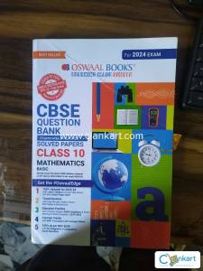 OSWAAL question bank for class 10 basic mathematics. 2024 exam