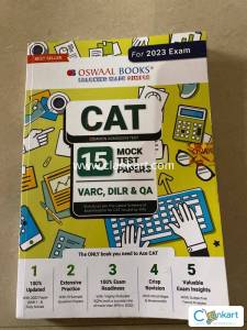 OSWAL BOOKS CAT 15 Mock test papers