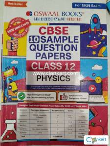 OSWAL CBSE physics sample papers class 12th