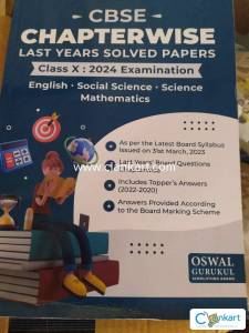 OSWAL GURUKUL CBSE 10th 2024 SOLVED question papers