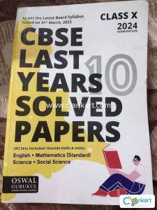 OSWAL GURUKUL CBSE LAST 10 YEARS SOLVED PAPERS