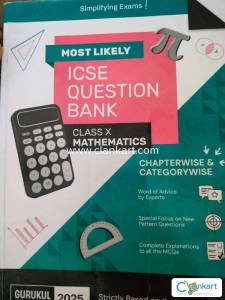 OSWAL ICSE CLASS 10 QUESTION BANK FOR MATHEMATICS
