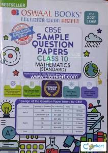 OSWAL Mathematics CBSE Sample que. Paper for Class 10