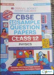 OSWAL Physics Sample Papers for class 12