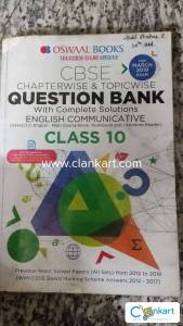 OSWAL QUESTION BANK FOR CBSE CLASS 10 ENGLISH COMMUNICATIVE
