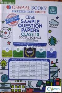 OSWAL Social Science CBSE Sample que. Paper for Class 10