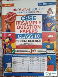 OSWAL class 10 sst sample question papers