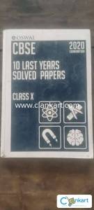 OSWAL class X CBSE 10 years solved papers 2019 edition