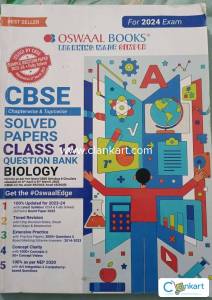 OSWAL solved Question Bank BIOLOGY for CBSE class 12