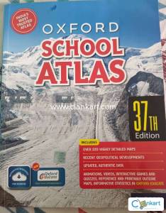 OXFORD school Atlas for India