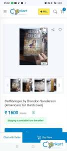 Oathbringer by brandon Sanderson American tor hardcover