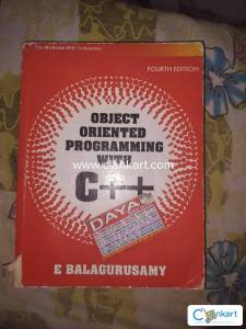 Object oriented programming with C++