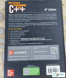 Object oriented programming with c++