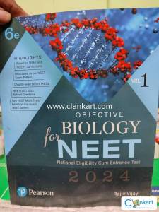 Objective Biology for Neet  2024 volume 1
