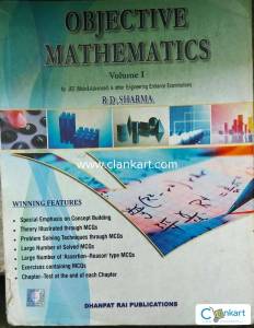 Objective Mathematics Volume 1 for JEE advanced RD SHARMA