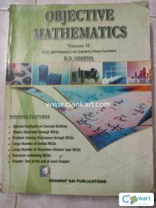 Objective Mathematics Volume I and II (JEE Mains and Advanced)