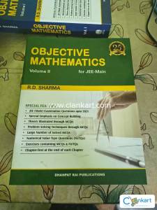 Objective Mathematics by RD Sharm 25th edition (unused) both volumes