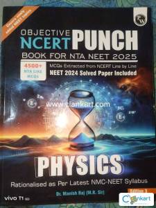 Objective Ncert Punch book for nta neet Physics