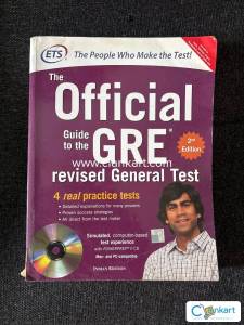 Official GRE Guide ETS (2nd Edition) - Good Condition with CD