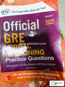 Official GRE Verbal Reasoning Practice Questions Volume 1