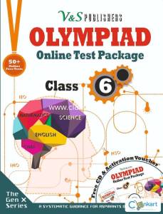 Olympiad Online Test Package Class 6 (Free CD With Activation Voucher)