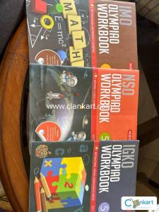 Olympiad Workbook grade 5- Set of 3(NSO, IMO, IGKO)