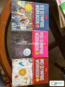 Olympiad Workbook grade 7- Set of 3(NSO, IMO, IEO)