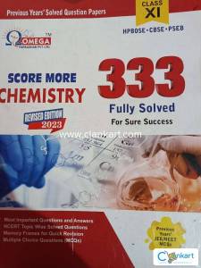Omega  score more chemistry 333 with JEE/NEET PYQ