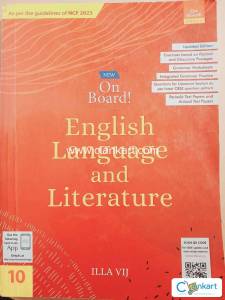 On Board ! English Language and Literature For Class 10