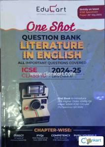 One shot Question Bank English Literature ICSE Class 10th